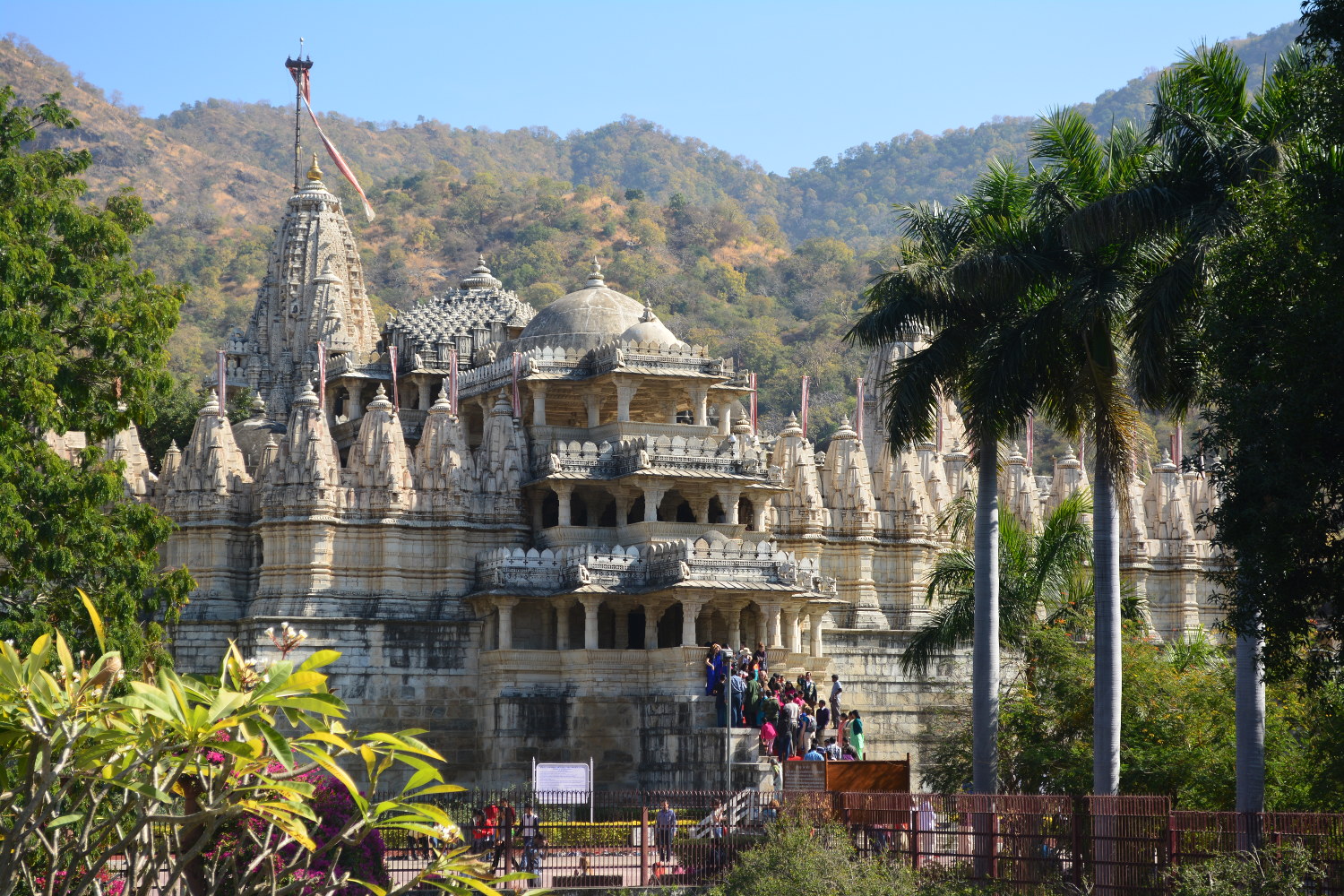 Ranakpur Jain Temple Garden 